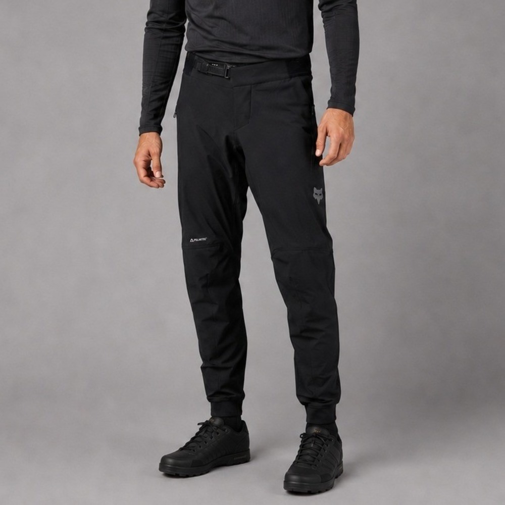 Fox Racing Flexair Pro Fire Alpha MTB Pants Mens Size 30 Black Polartec Trousers